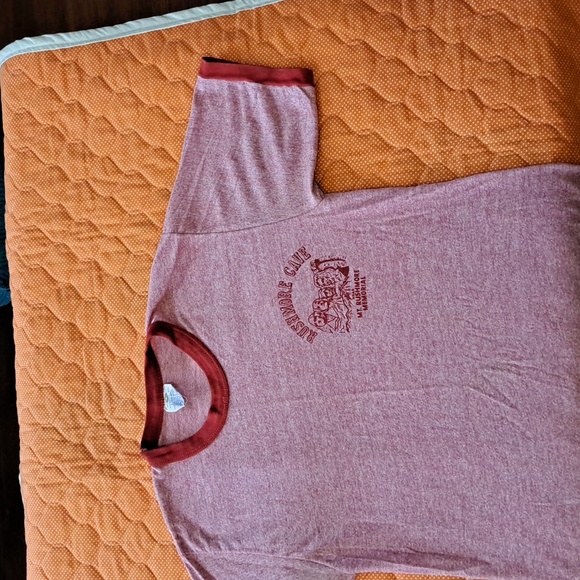 Mount Rushmore Cave Graphic Tee - Red - Picture 2 of 6